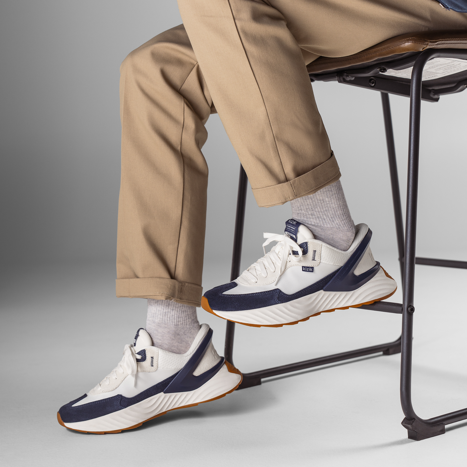 Men's Monaco - White/Naval Academy